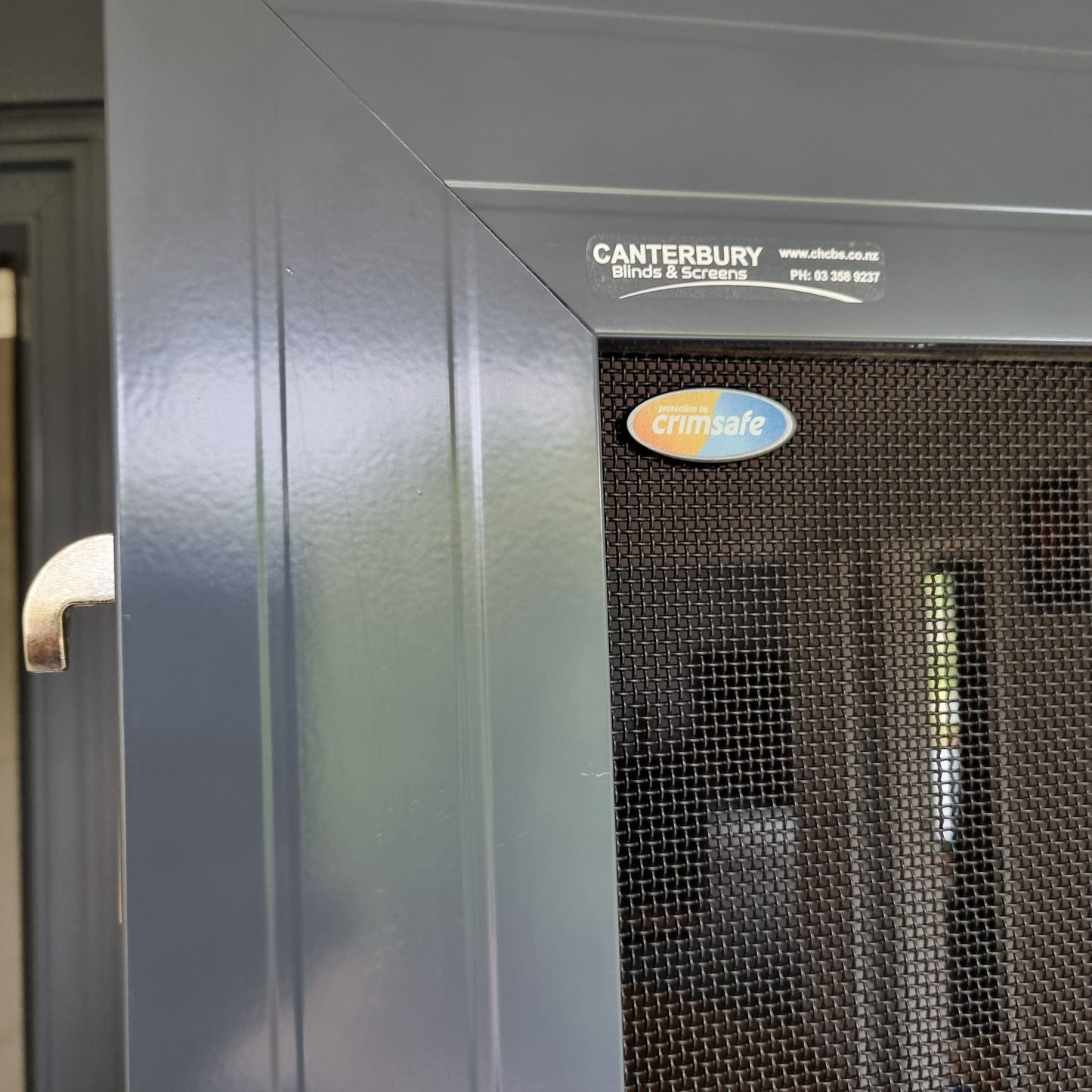 Crimsafe supplied from Canterbury Blinds & Screens